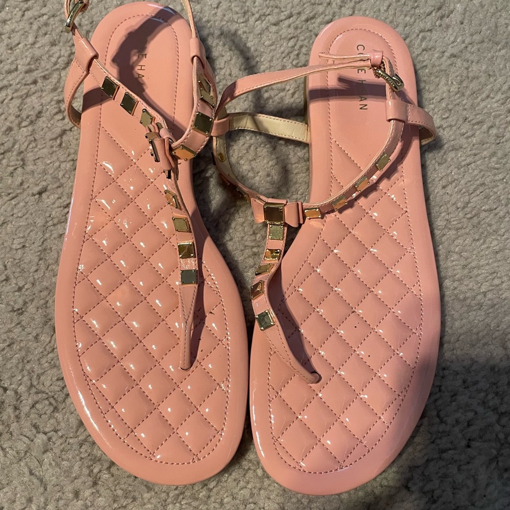 Cole Haan stud/bow sandal